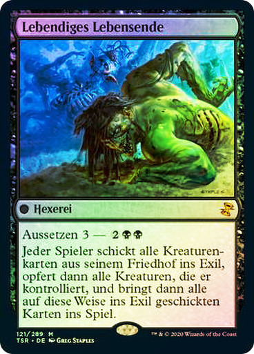 死せる生/Living End TSP英語foil4枚セット 死せる生/Living End TSP英語foil4枚セット 死せる生/Living End TSP