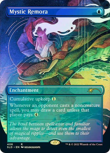 マジック：ザ・ギャザリング MTG Mystic Remora SLD Foil MysticRemora406__16145.