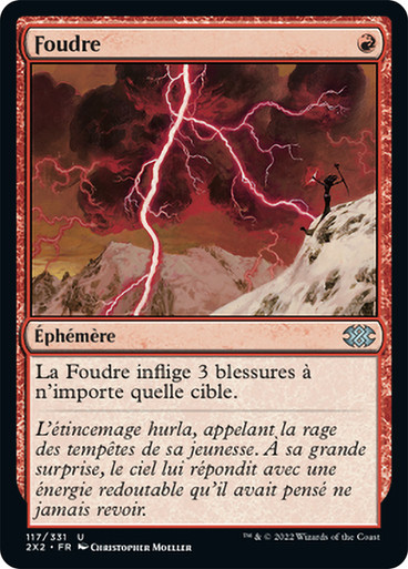 Lightning Bolt | Double Masters 2022 - French | Star City Games