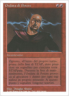 Carta Magic: The Gathering Power Surge - Edición Revised (3ra Edición), Carta Individual Coleccionable