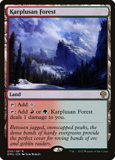 Karplusan Forest | Dominaria United | Star City Games Karplusan Forest | Dominaria United | Star City Games