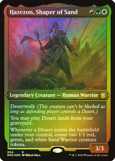 Hazezon, Shaper of Sand | Dominaria United Commander | Star City Games