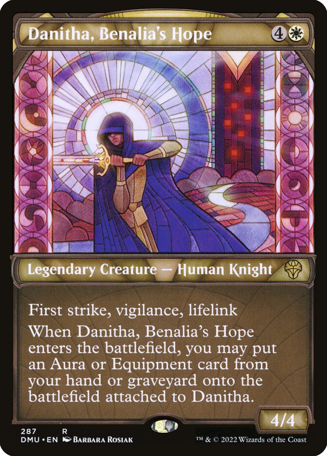 MTG Rare White Creature Magic: The Gathering - Danitha, Benalia's