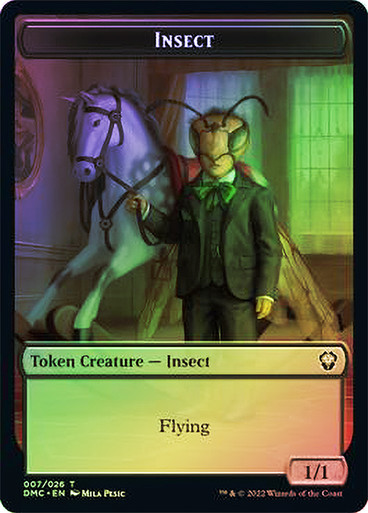 Insect Token Commanders {Insect Token} // {Soldier Token} | Dominaria United Commander | Star ...