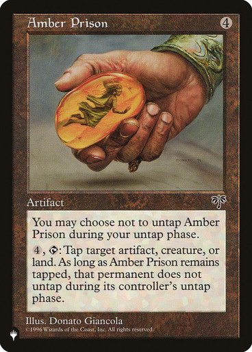 Amber Prison | Mystery Booster / The List | Star City Games