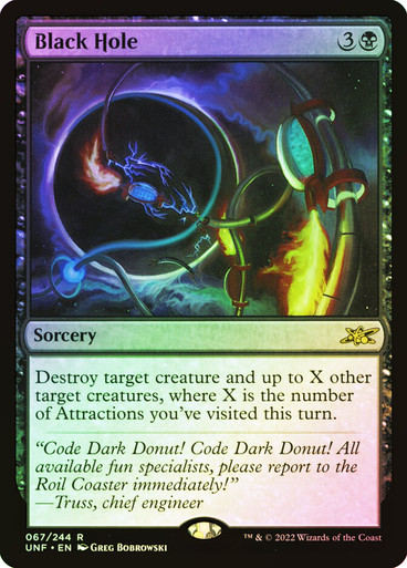 black hole card mtg Sleeves - Damnation MTGNexus - Kerr Black Hole