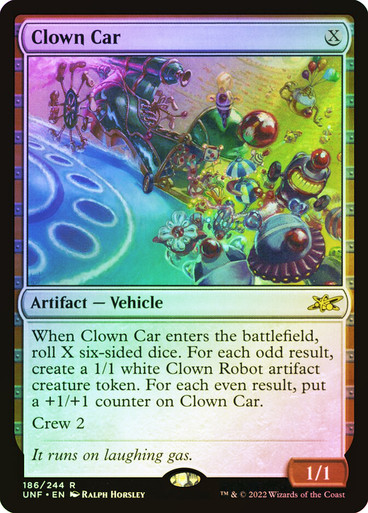 clown card mtg Clown Car | Unfinity