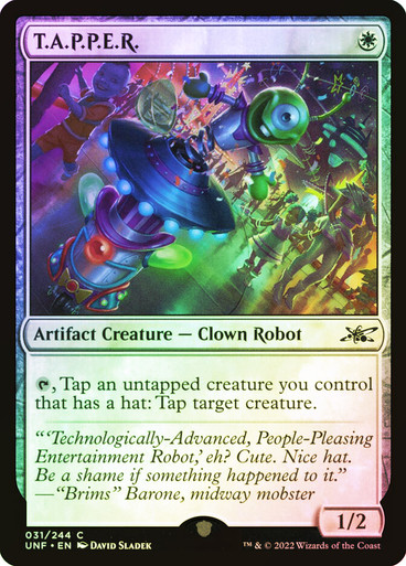 mtg 沼　URT Untable foil Tapper__17734.1679609426.386.