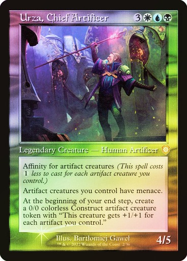 Urza, Chief Artificer | The Brothers' War Commander | Star City Games