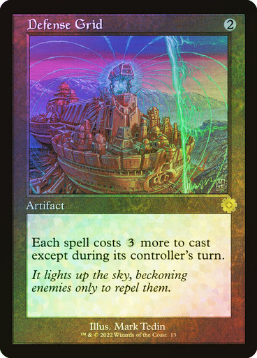 mtg Foil ULG 英語　防御の光網/Defense Grid 初版 Defense Grid | The Brothers' War Retro Artifacts | Star City Games