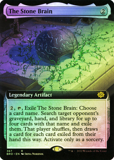 The Stone Brain | The Brothers' War | Star City Games