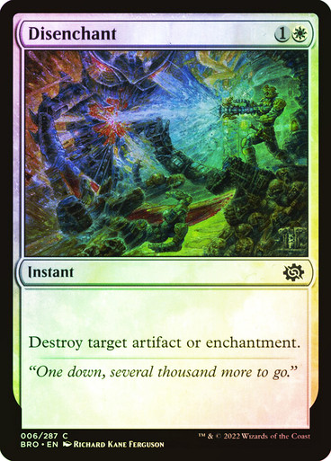 PSA9 旧枠 Disenchant 解呪 MTG 30th edition