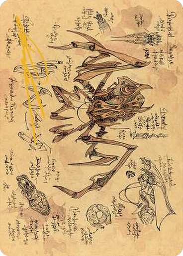 ダブルレインボウ・Foil】(112)□設計図□《屑鉄さらい/Scrap
