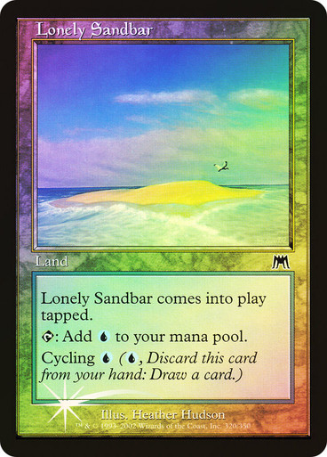 孤立した砂州/Lonely Sandbar Foil 英語 4枚 MTG Lonely Sandbar | Onslaught | Star City Games