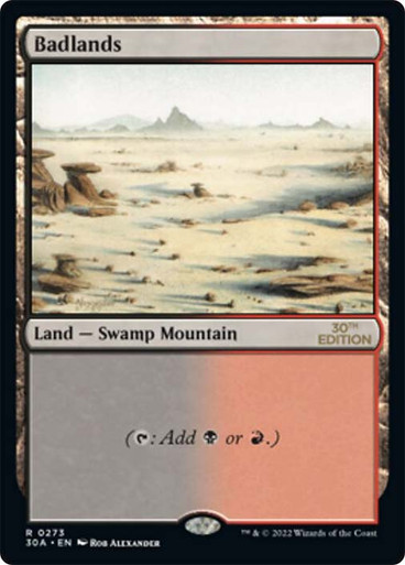 Badlands (Not Tournament Legal) | 30th Anniversary Edition | Star 