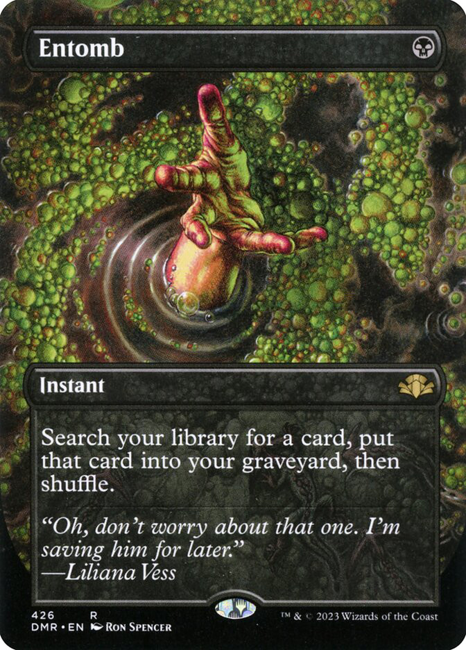 mtg cards like entomb #426 Holo from Dominaria Remastered (DMR) Proxy Mint / near mint condition trading card Entomb effects? Best entomb redundancy?