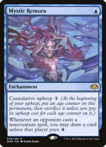 精神的負荷 Foil Mystic Remora MysticRemora__56022.1681498636