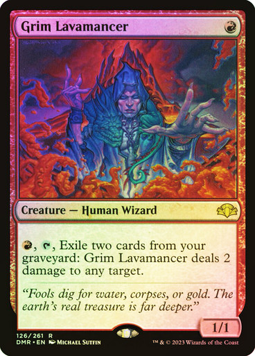 MTG 渋面の溶岩使い Grim Lavamancer 4枚セット Grim Lavamancer | Dominaria Remastered | Star City Games