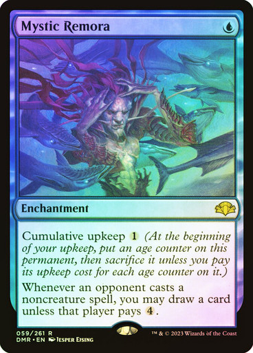 マジック：ザ・ギャザリング MTG Mystic Remora SLD Foil Mystic Remora | Dominaria Remastered | Star City Games