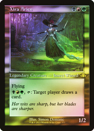 Xira Arien • Legendary Creature — Insect Wizard (Legends) - MTG Assist