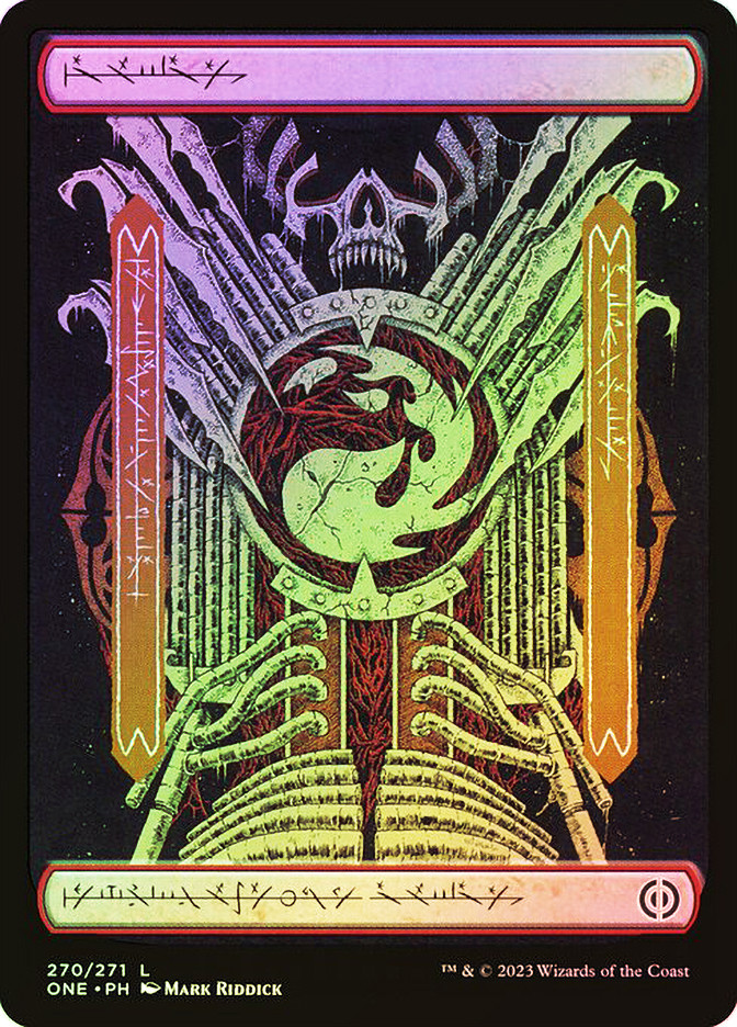 MTG FOIL Mountain (#270) - Phyrexia: All Will Be One #270 | eBay