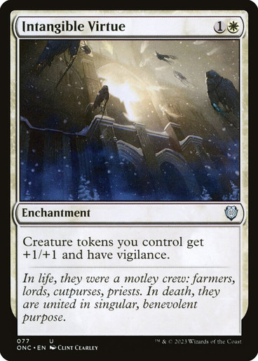 Magic The Gathering Intangible Virtue Virtù Intoccabile - Conspiracy (2014 Edition