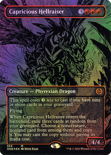 MTG FOIL Plains 365 Full Art Phyrexian Oil Slick Foil – Phyrexia: All Will  Be O