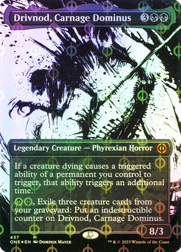 MTG FOIL Plains 365 Full Art Phyrexian Oil Slick Foil – Phyrexia: All Will  Be O