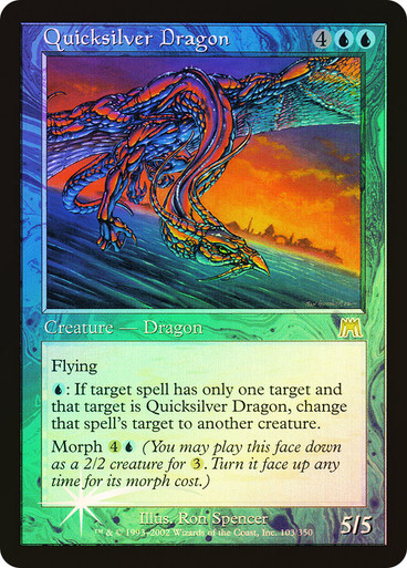 MTG 水銀のドラゴン/Quicksilver Dragon FOIL ONS MTG 水銀のドラゴン FOIL ONS Quicksilver Dragon | Onslaught