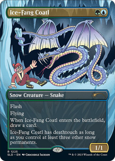 Fang Strike、Slither cold foil Fang Strike、Slither cold foil Fang Strike (Prize Wall