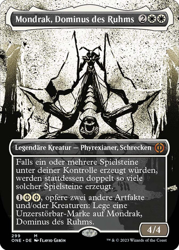 Mondrak, Glory Dominus (#299) (Showcase) | Phyrexia: All Will Be