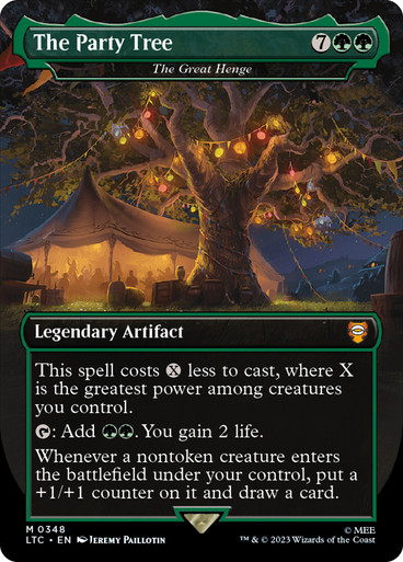 マジック：ザ・ギャザリング MTG The Party Tree The Great Henge The Great Henge (The Party Tree) | The Lord of the Rings Commander