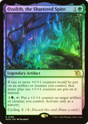 mtg オゾリス/The Ozolith 2枚セット Ozolith, the Shattered Spire | March of the Machine | Star