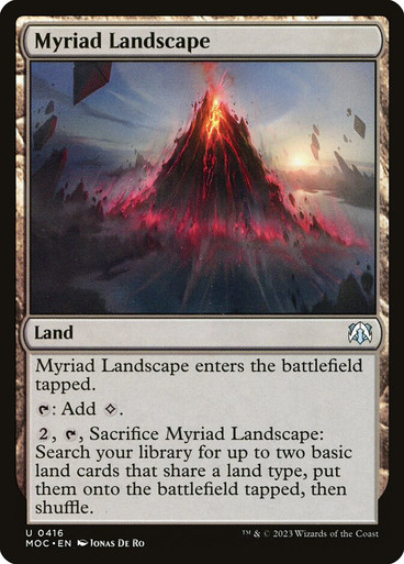 Myriad Landscape | March of the Machine Commander | Star City Games