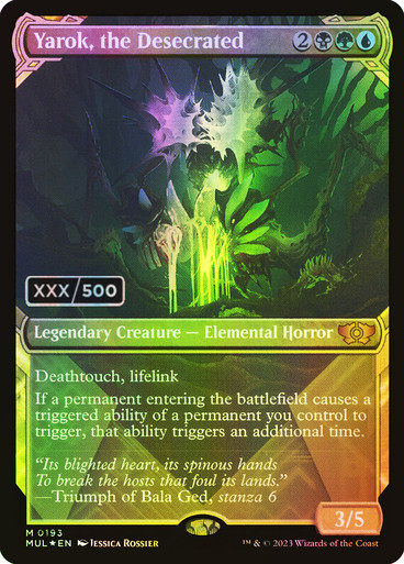 Yarok, the Desecrated (Halo Foil) [Multiverse Legends] main image 1