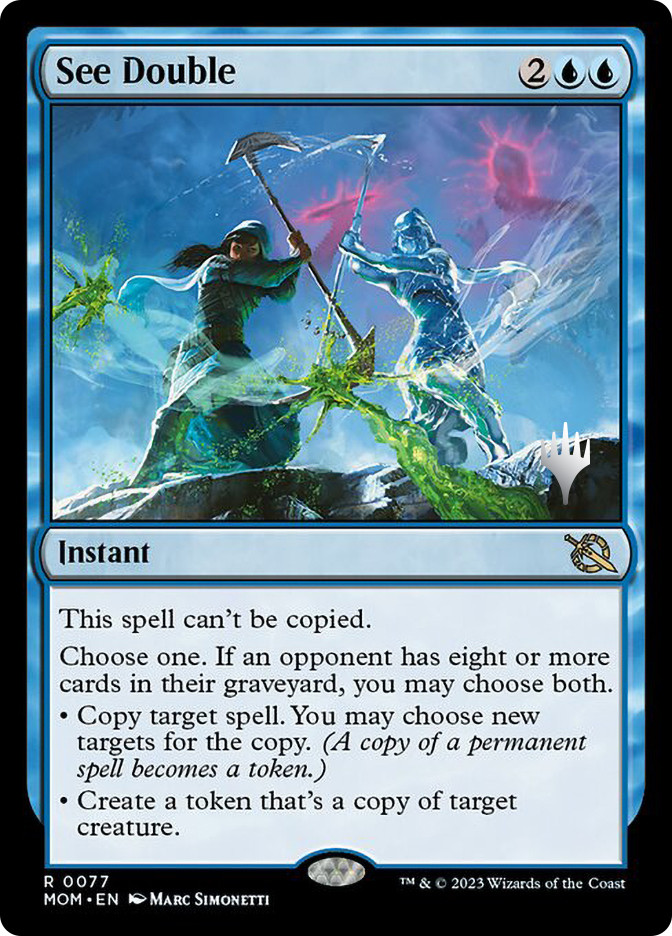 mtg march of the machine card prices MTG See Double (Promo Pack) (March of the Machine)
