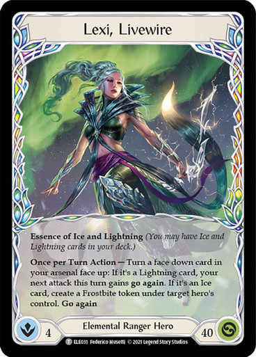 英語版/Lexi/レクシー/Cold Foil/レイス英雄譚 ENG】【Cold Foil】【Marvel】[Elemental Ranger] レクシー / Lexi
