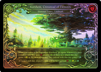 Korshem, Crossroad of Elements | Tales of Aria (Unlimited) (Rainbow Foil) |  Star City Games