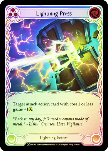 Lightning Press (Blue) | Tales of Aria (Unlimited) | Star City Games