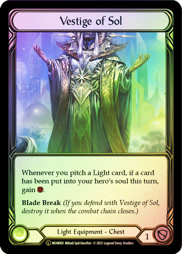 その他 Flesh and Blood Vestige of Sol CF Vestige of Sol | Monarch (Unlimited) | Star City Games