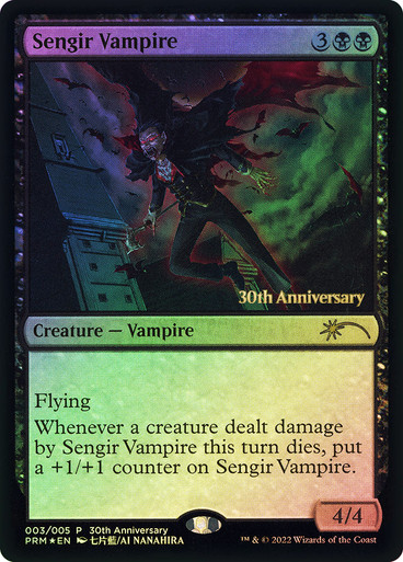 マジック：ザ・ギャザリング MTG sengir Vampire Sengir Vampire (30th Anniversary History) | Promo | Star City Games