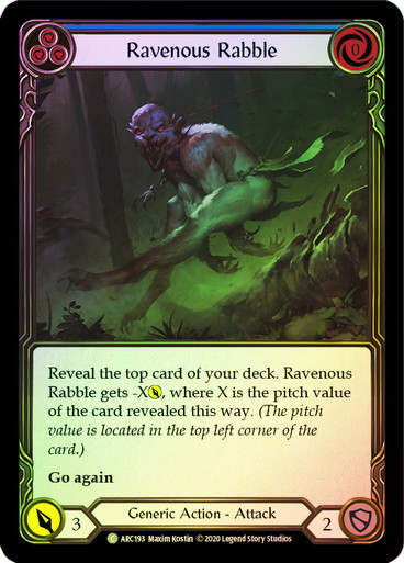 Ravenous Rabble (Blue) | Arcane Rising (Unlimited) | Star City Games