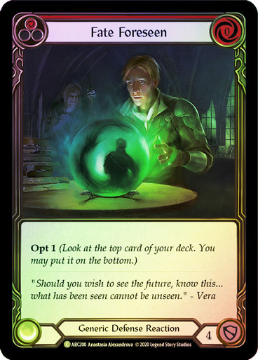 Fate Foreseen (Red) | Arcane Rising (Unlimited) | Star City Games