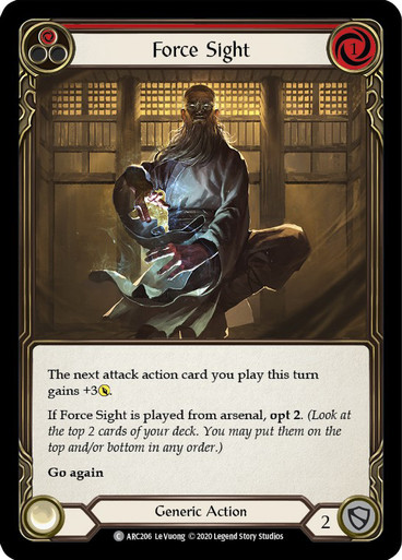Force Sight (Red) | Arcane Rising (Unlimited) | Star City Games