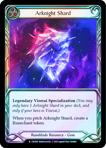 Arknight Shard | Crucible of War (1st Edition) (Cold Foil) | Star 