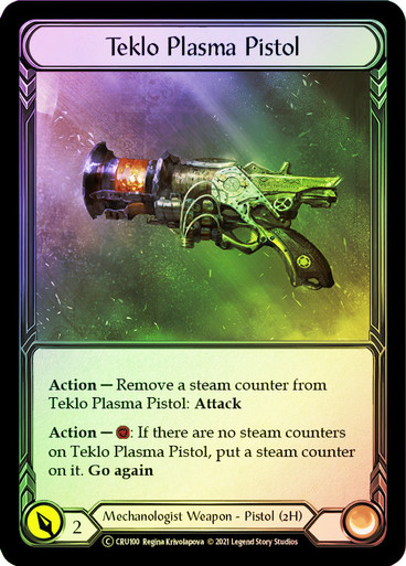 Teklo Plasma Pistol | Crucible of War (Unlimited) (Rainbow Foil