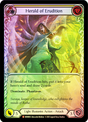 Herald of Erudition (Extended Art) | Monarch (1st Edition 