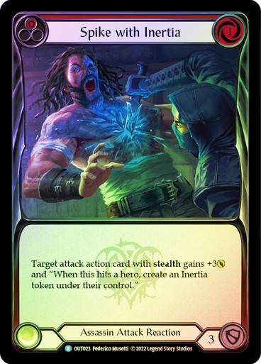 【FaB】Spike with Bloodrot プロモ Spike with Bloodrot | Flesh and Blood FAB Cards