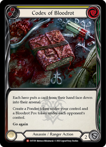 Codex of Bloodrot | Outsiders | Star City Games