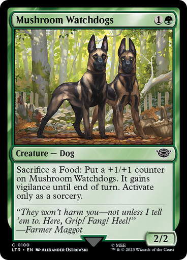 Mushroom Watchdogs | The Lord of the Rings | Star City Games
